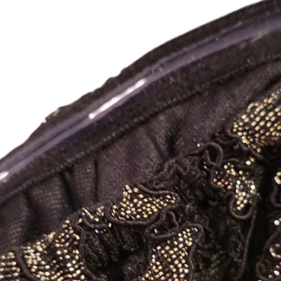 Little Black Strapless Lace Mini Dress Size Small - Picture 4 of 6